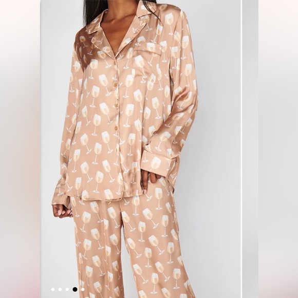 Show Me Your MuMu Silky Pajama Set - Picture 2 of 7